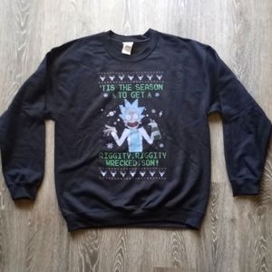 Rick and Morty Ugly Christmas Sweater
